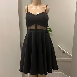 QA black dress size small